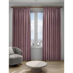 Изображение товара Портьера блэкаут DECOFEST сатин Омбра 200х280 лаванда