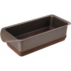 Изображение товара Форма для выпечки паштета Rondell Mocco&Latte прямоугольная, 10х20 см (RDF-441)