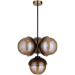 Изображение товара Потолочная люстра 33 ИДЕИ CHN800L.04.17BL.ASB-M14AM