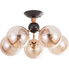 Изображение товара Потолочная люстра Arte Lamp Boston A4485PL-5BK