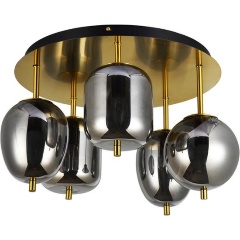 Изображение товара Потолочная люстра Arte Lamp Freddie A2231PL-5PB