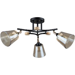 Изображение товара Потолочная люстра Arte Lamp GLASSY A5078PL-3BK