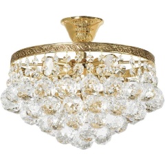 Изображение товара Потолочная люстра Arti Lampadari Castellana E 1.3.30.501 G классика золото хрусталь 4 лампы