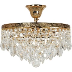 Изображение товара Потолочная люстра Arti Lampadari Castellana E 1.3.30.602 G золото хрусталь классика