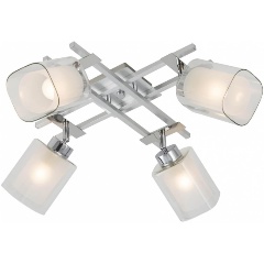 Изображение товара Потолочная люстра Citilux Риволи CL104140 для спальни хай-тек стеклянные материалы