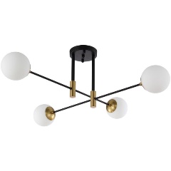 Изображение товара Потолочная люстра Crystal Lux Fidel PL4 Black