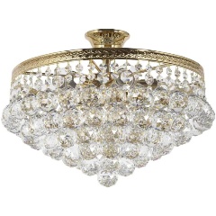 Изображение товара Потолочная люстра Dio DArte Elite Cremono E 1.3.46.600 G золотая с хрусталем