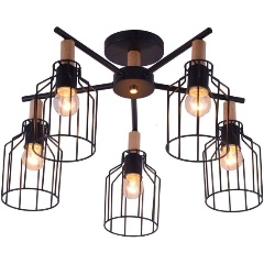Изображение товара Потолочная люстра Escada 469/5PL Black