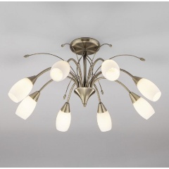 Изображение товара Потолочная люстра Eurosvet 30280/8 античная бронза.