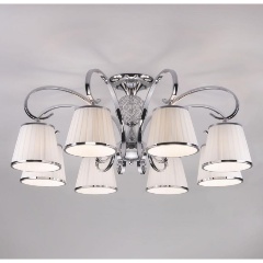 Изображение товара Потолочная люстра Eurosvet 60088/8 хром.