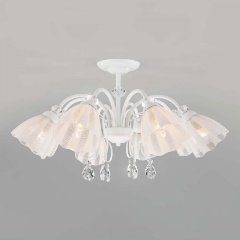 Изображение товара Потолочная люстра Eurosvet Floranse 30155/8 белый.