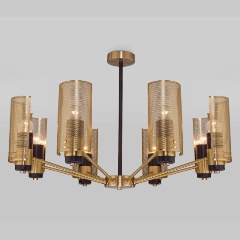 Изображение товара Потолочная люстра Eurosvet Grino 70139/8 латунь