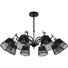 Изображение товара Люстра на штанге F-Promo Eget 2197-8U стиль лофт для гостиной 8 ламп