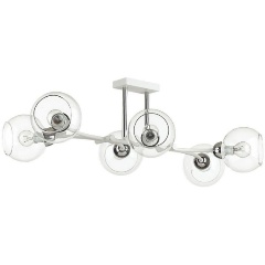 Изображение товара Потолочная люстра Lumion Alana 4517/6C стеклянные плафоны modern стиль для кухни