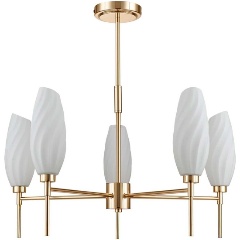 Изображение товара Потолочная люстра Lumion SHIVON 6518/5C для гостиной модерн стекло металл