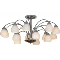 Изображение товара Потолочная люстра Lussole Apiro GRLSF-2403-15 современный дизайн 15 ламп
