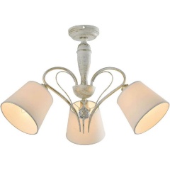 Изображение товара Потолочная люстра Lussole Lgo LSP-8061 для спальни стиль модерн белая