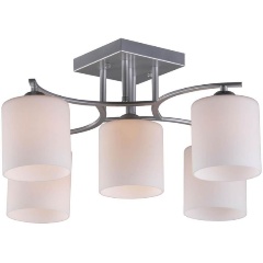 Изображение товара Потолочная люстра Omnilux Pisticci OML-55307-05 для спальни стиль модерн