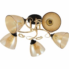 Изображение товара Потолочная люстра Reluce 01321-0.3-05 FGD+BK