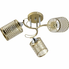 Изображение товара Потолочная люстра Reluce 01322-0.3-03 MATT GOLD+CR