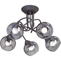 Изображение товара Потолочная люстра Vitaluce V4309-1/5PL для спальни в стиле модерн 5 ламп 60 Вт