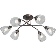 Изображение товара Потолочная люстра Vitaluce V4953-7/6PL