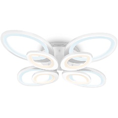 Изображение товара Потолочная светодиодная люстра Ambrella light Acrylica Original FA4493 620x620 мм белая