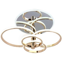 Изображение товара Потолочная светодиодная люстра Escada CONTOUR 10213/4LED BL Chrome для гостиной