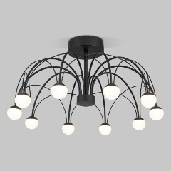 Изображение товара Потолочная светодиодная люстра Eurosvet Ragno 90035/10 LED черный
