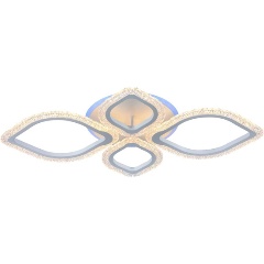 Изображение товара Потолочная люстра Profit Light 8018/2+2 WHT светодиодная для гостиной