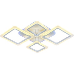 Изображение товара Потолочная светодиодная люстра Profit Light 8050/2+2 WHT для гостиной