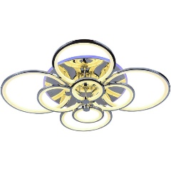 Изображение товара Современная потолочная светодиодная люстра Profit Light 8077/8 CHR для гостиной