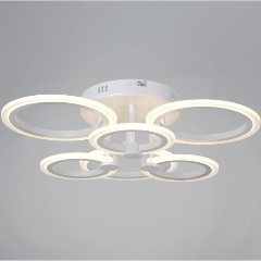 Изображение товара Потолочная светодиодная люстра Reluce 09502-0.3-3+3 WH для спальни