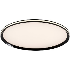 Изображение товара Потолочный светильник LED4U L3020-600 BK с пультом и светодиодной лампой