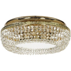 Изображение товара Потолочный светильник Arti Lampadari Favola E 1.4.45.501 G золото хрусталь классика