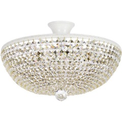 Изображение товара Потолочный светильник Arti Lampadari Nobile E 1.3.40.100 WG классика для спальни