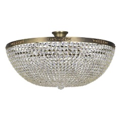 Изображение товара Потолочный светильник Arti Lampadari Pera E 1.3.60.100 MA классика Италия бронза хрусталь