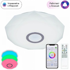 Изображение товара Потолочный светильник Citilux Диамант Смарт RGB CL713A30G