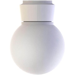 Изображение товара Потолочный светильник ЭРА НБП 01-60-004 для офиса белый 60 Вт E27 пластик