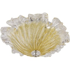 Изображение товара Потолочный светильник Lightstar Murano 601033 для кухни стиль прованс стеклянный желтый