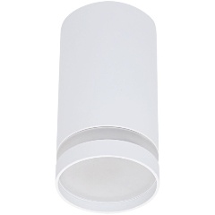 Изображение товара Потолочный светильник Reluce 16001-9.5-001LD GU10 WT белый офисный современный