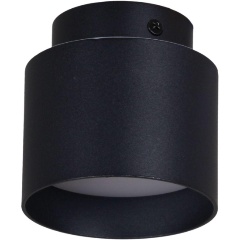 Изображение товара Потолочный светильник Reluce 53006-9.5-001IL GX53+LED3W BK для спальни стильный современный дизайн