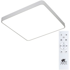 Изображение товара Потолочный светодиодный светильник Arte Lamp Scena A2669PL-1WH с пультом белый