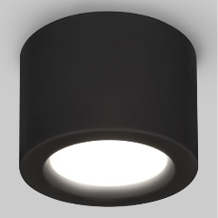 Изображение товара Потолочный светодиодный светильник Elektrostandard DLR026 черный 6 Вт стиль современный