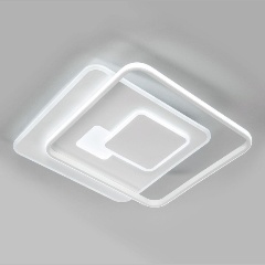 Изображение товара Потолочный светодиодный светильник Eurosvet Caroline 90255/1 для спальни, хай-тек стиль