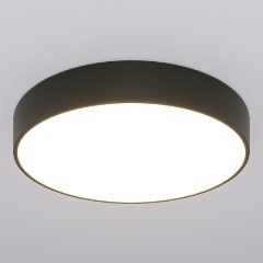 Изображение товара Потолочный светодиодный светильник Eurosvet Entire 90319/1 черный для гостиной