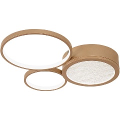 Изображение товара Потолочный светодиодный светильник F-Promo Campus 4681-3C для спальни модерн золото 65 Вт