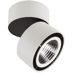 Изображение товара Накладной светильник Lightstar Forte Muro 213850 белый металл стиль хай-тек