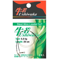 Изображение товара Поводок Ushiwaka USWL72005, 1х7, 5кг/20см, 2шт