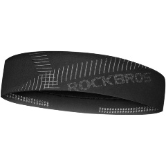 Изображение товара Повязка спортивная на голову Rockbros ZHD001 противоскользящая, светоотражающая, черный